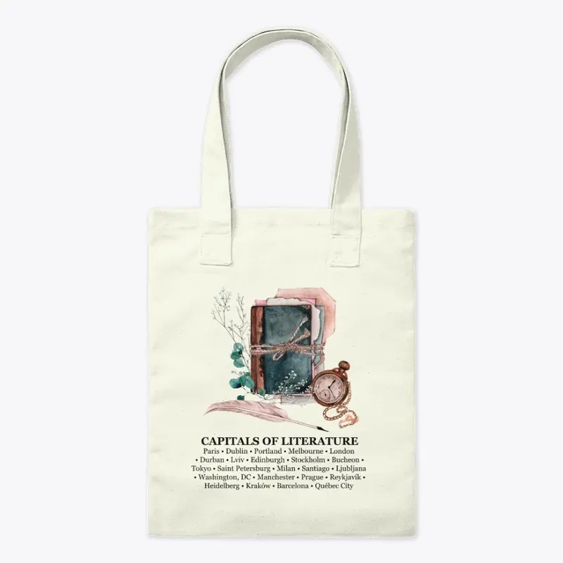 Capitals of Literature Tote Bag